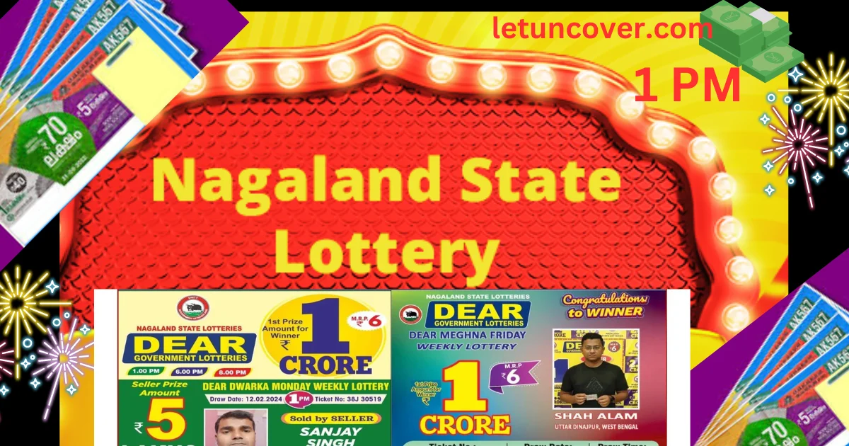 Nagaland state lottery result today 1 pm 14.3.2024