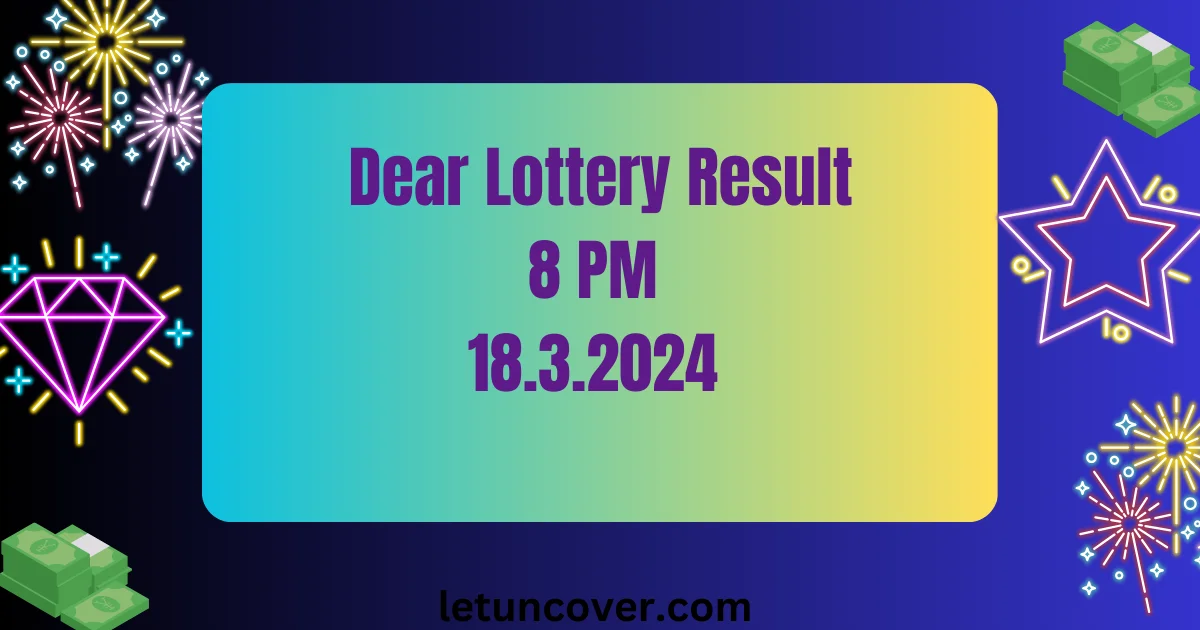 West Bengal Dear Lottery Result Today 8 pm