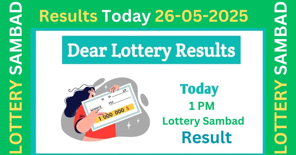 Lottery Sambad 26 Tarik