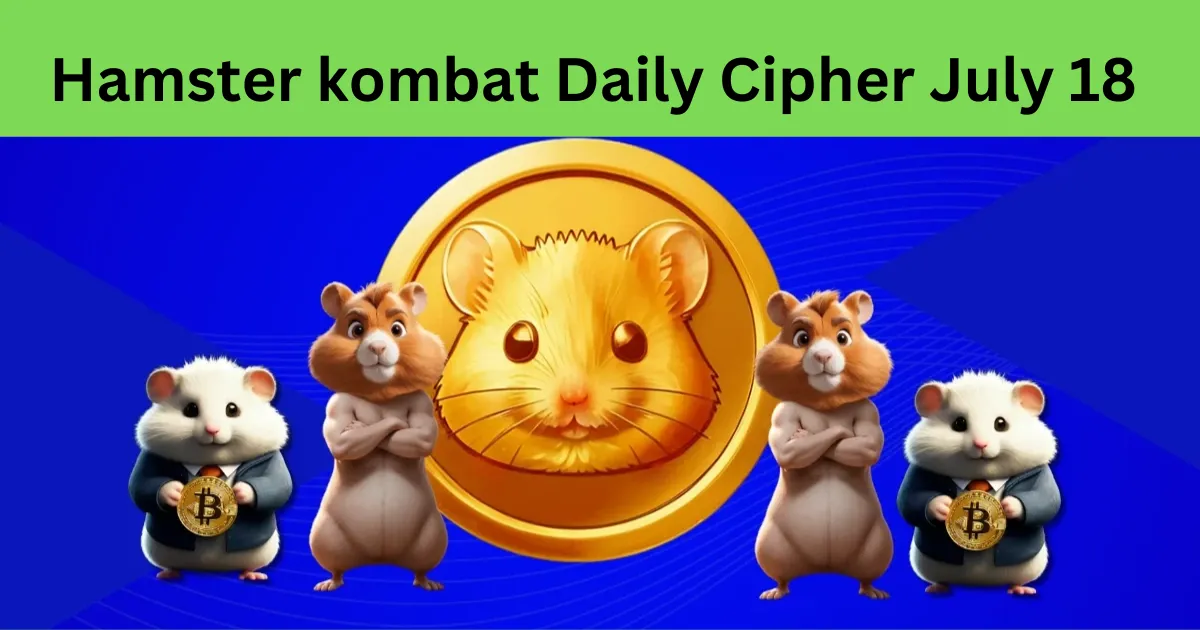 Hamster kombat Daily Cipher July 18