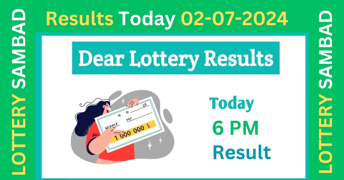 Nagaland State Lottery Result Today 6 PM